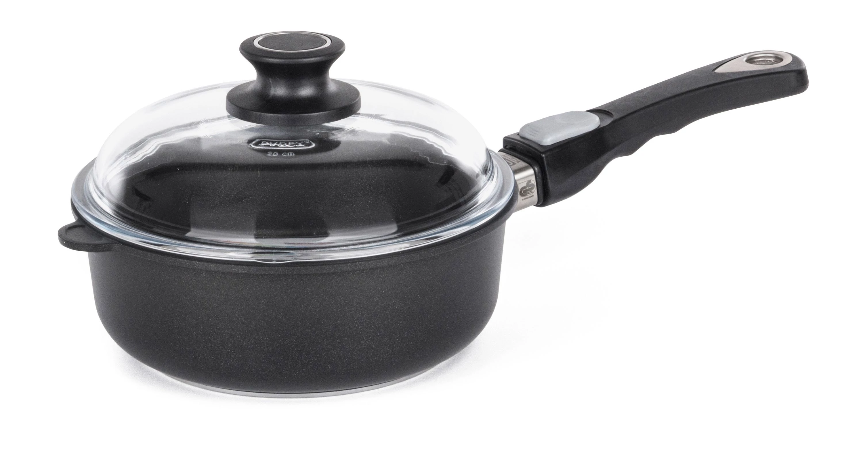 G21 Prime mély serpenyő fedéllel és levehető fogantyúval, 20 cm (6342519)
