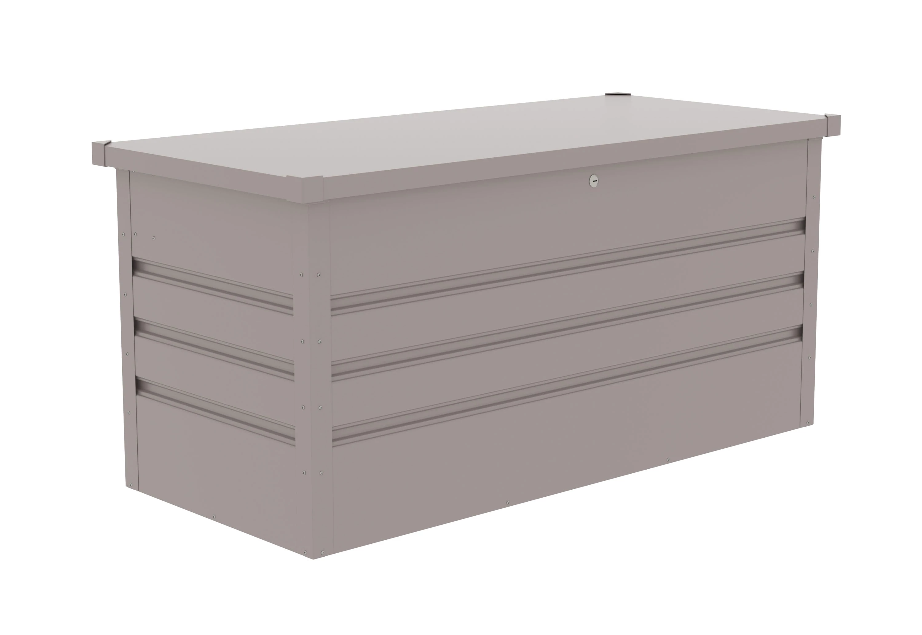 Kerti láda G21 Denver 400 L, szürke fém (63900843)