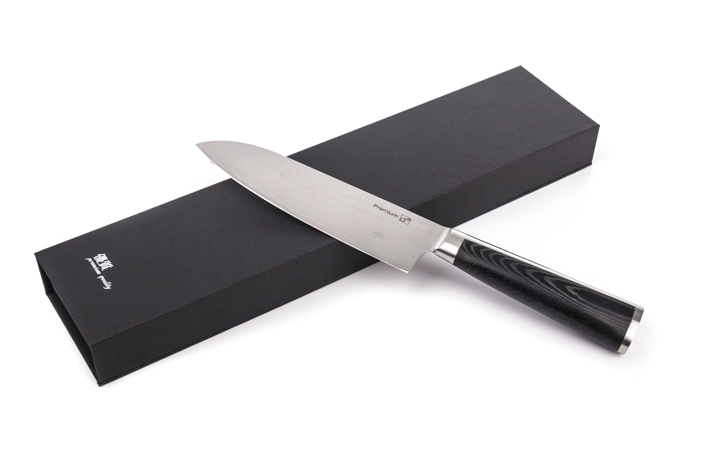 G21 Gourmet Damascus Santoku kés, 17 cm 6002295