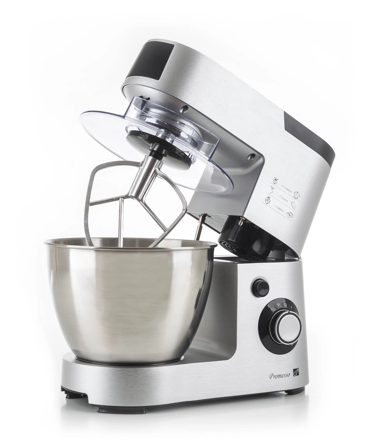 G21 Promesso konyhai robotgép, Aluminium (6008151)