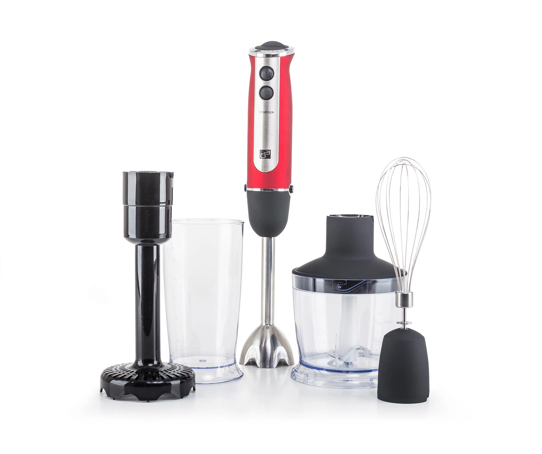 G21 VitalStick mixer 800W, fekete/piros 600866