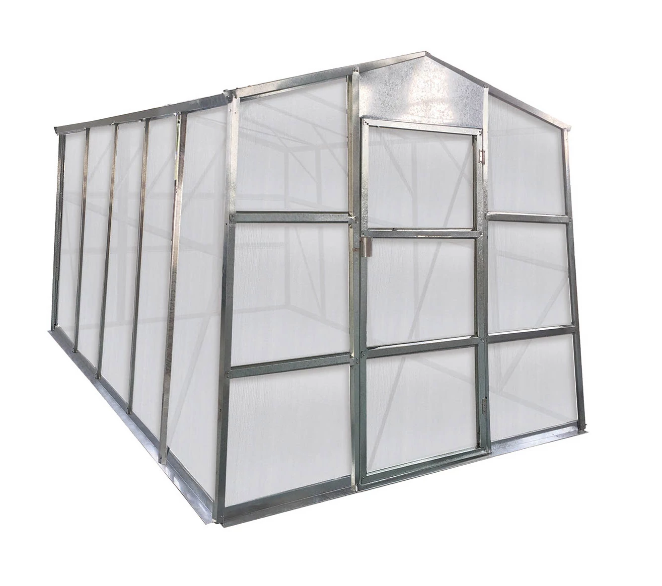 Üvegház G21 GZ 59 - 251 x 311 cm, galvanizált, alapzattal (63900621)