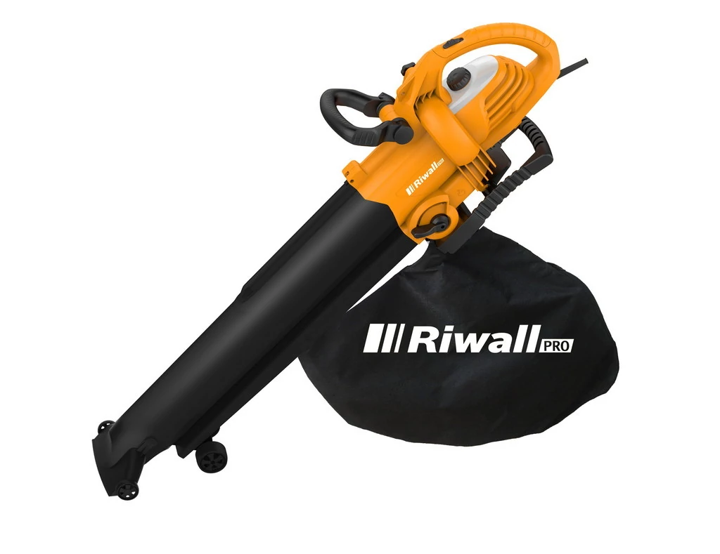 Riwall PRO REBV 3000 elektromos lombszívó/lombfúvó 3000 W motorral (EB42A1401009B)
