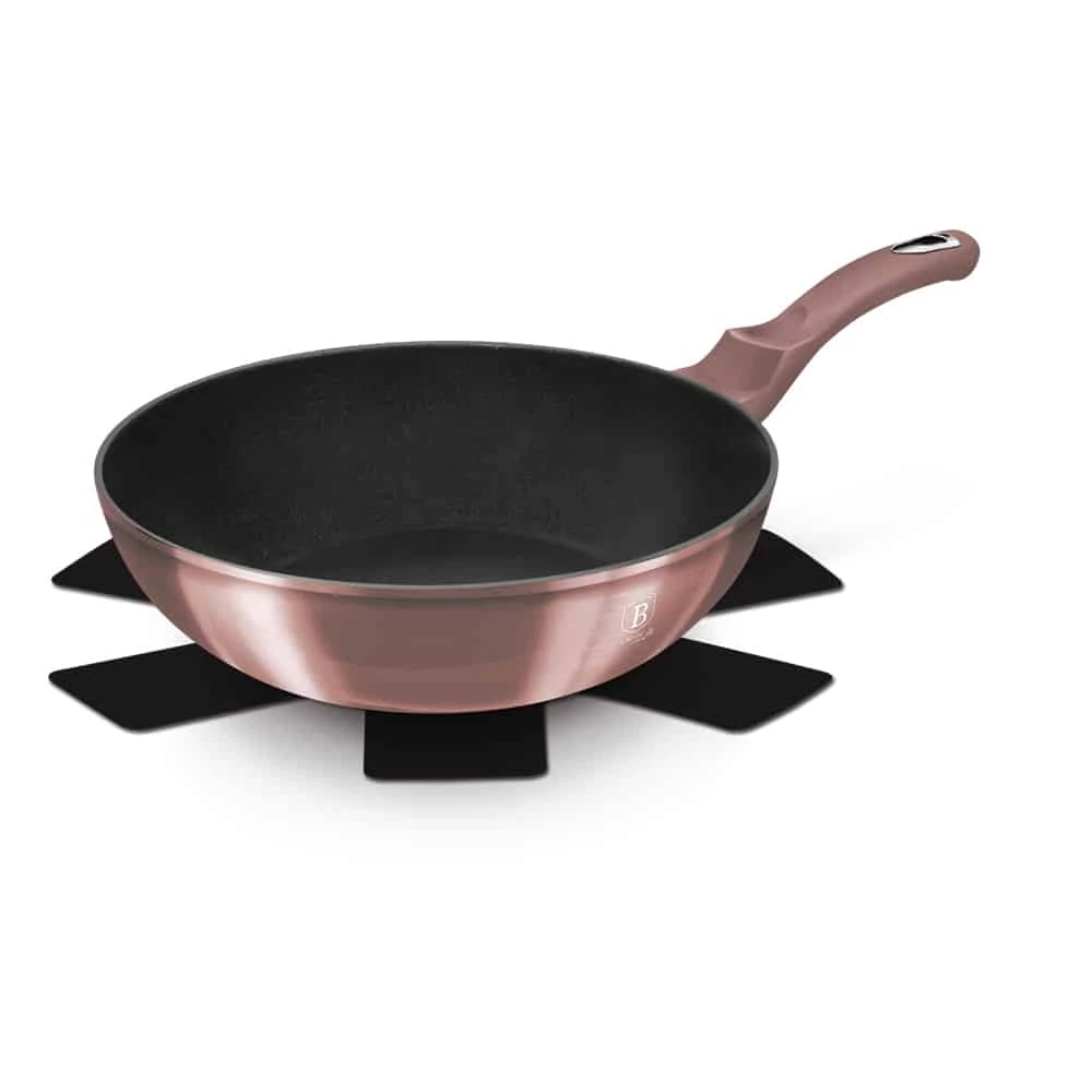 BerlingerHaus Wok (28 cm) I-Rose Collection  BH/6030