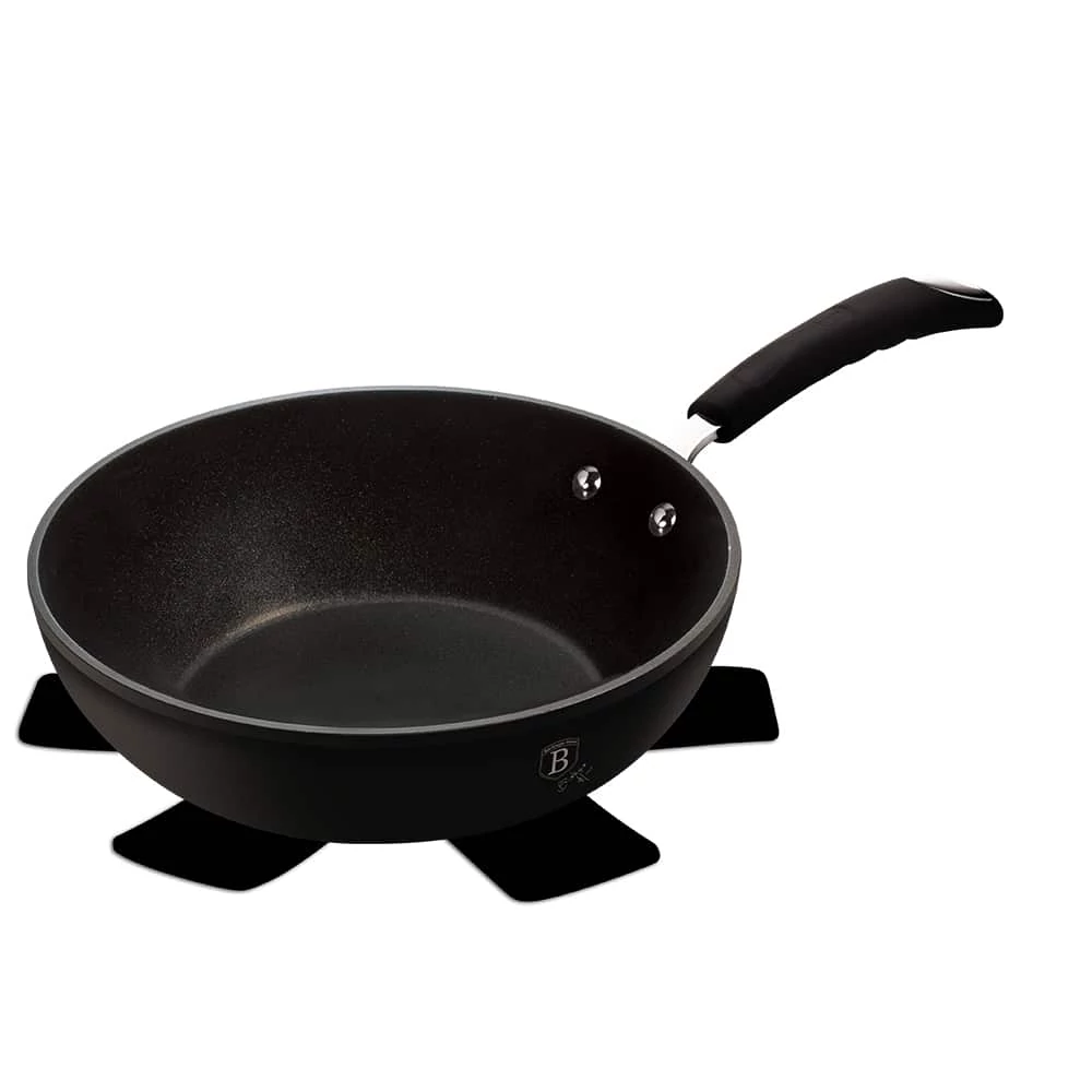BerlingerHaus Wok (28 cm) Black Professional  BH/6126