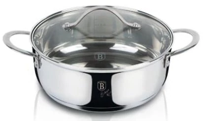 BerlingerHaus Alacsony lábas fedővel Silver Jewellery Collection  BH/6590