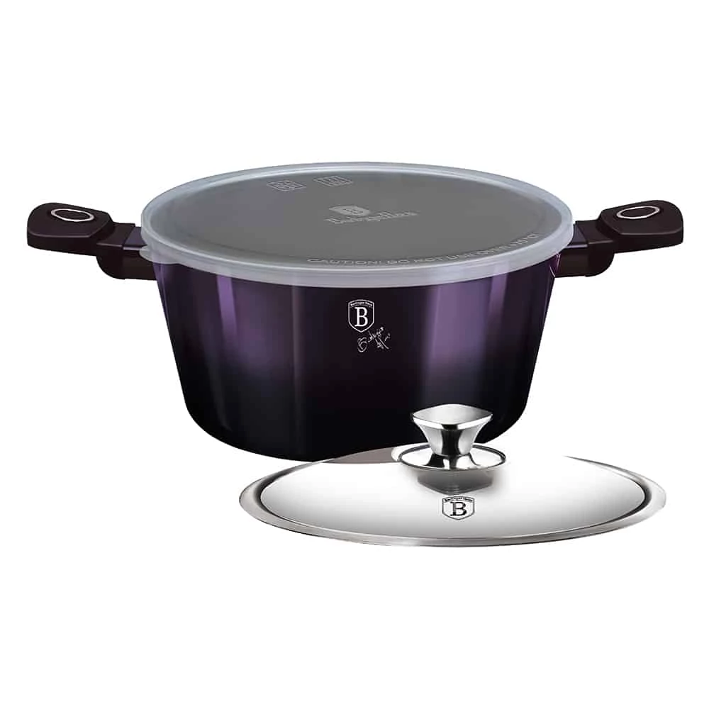 BerlingerHaus Lábas fedővel (4,1 L) Purple Eclipse Collection  BH/6629
