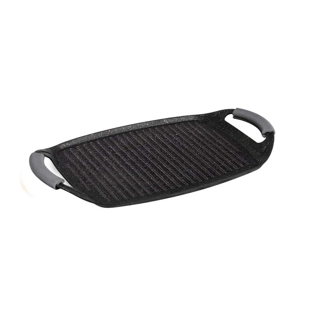 BerlingerHaus Grill sütőlap (47 cm) Metallic Line Carbon Edition  BH/6922