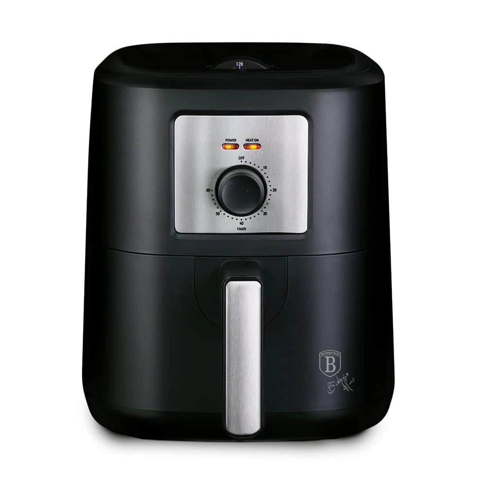 BerlingerHaus AirFryer  (4 L) Black Silver Collection  BH/9344