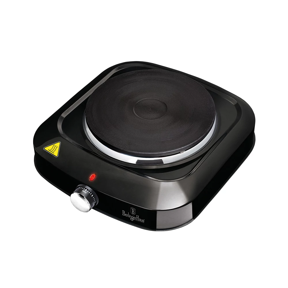 BerlingerHaus Elektromos főzőlap (1500 W) Matte Black Collection  BH/9463BD