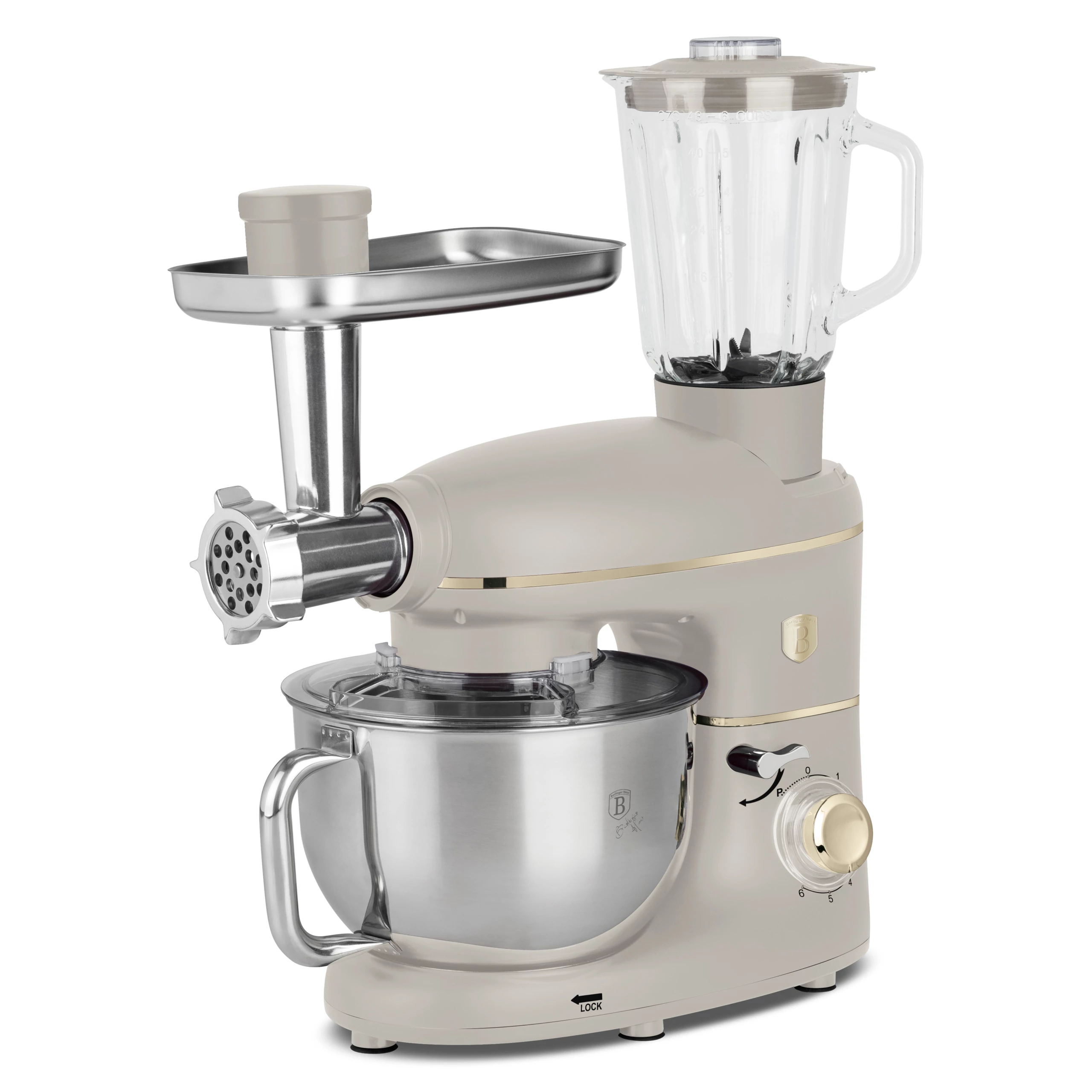 BerlingerHaus Multifunkcionális konyhai robotgép (1500 W) Sahara Collection  BH/9532