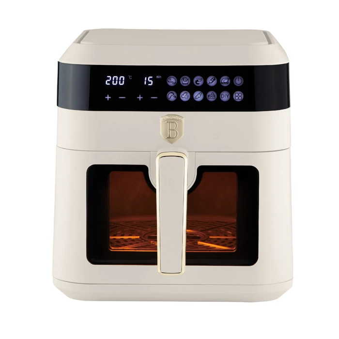 BerlingerHaus AirFryer átlátszó ablakkal (6,3 L) Sahara Collection  BH/9546