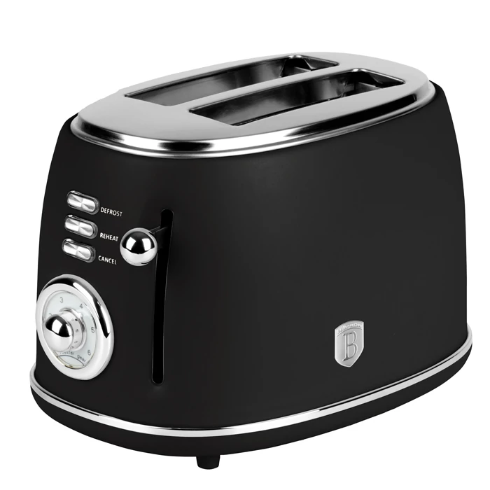BerlingerHaus Kenyérpirító (850 W) Matte Black Collection  BH/9642