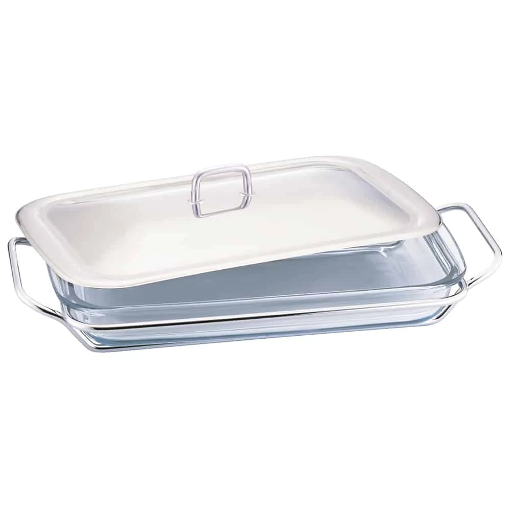 BerlingerHaus Melegentartó, téglalap (2,4 L) Black Silver Collection  LP-KL-019