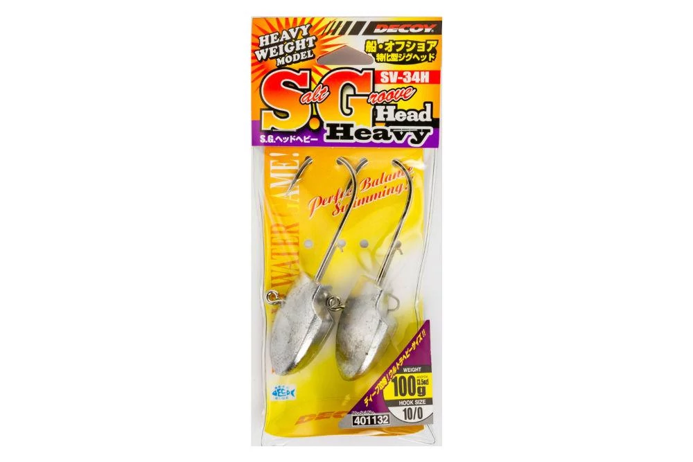 JIG FEJ DECOY SV-34H S.G HEAD HEAVY #10/0 100gr