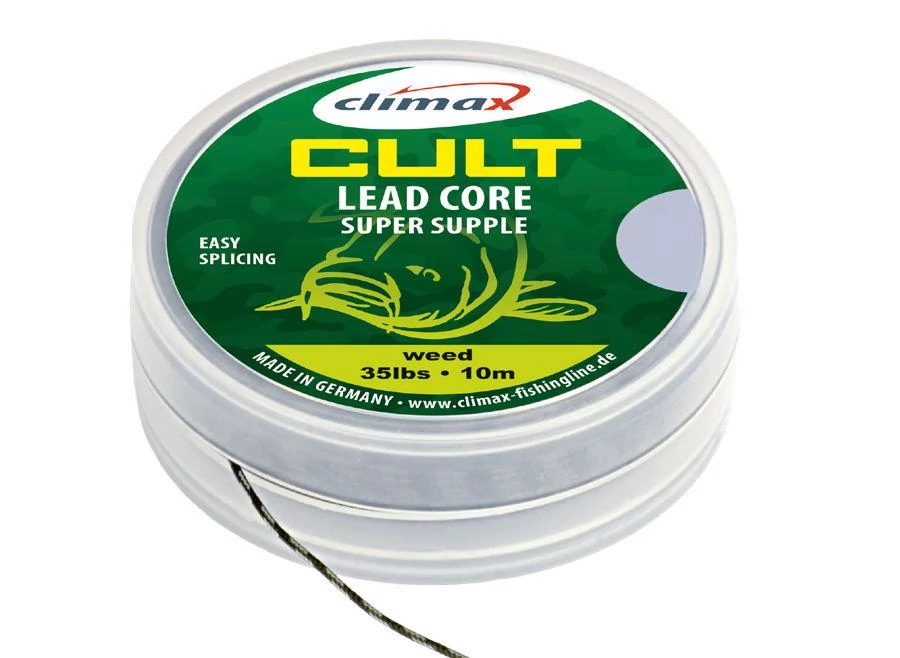 CLIMAX CULT CARP LEADCORE 10m 25lb Dark Silt