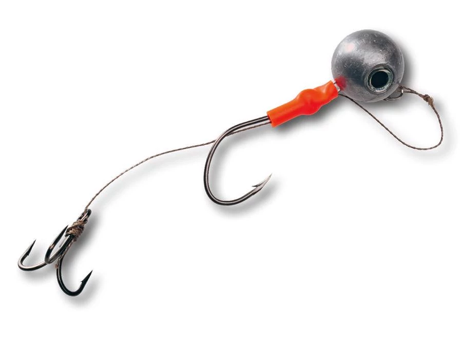 CLIMAX CULT CATFISH RIG JIG FIREBALL 230gr Ancora 4/0 Red
