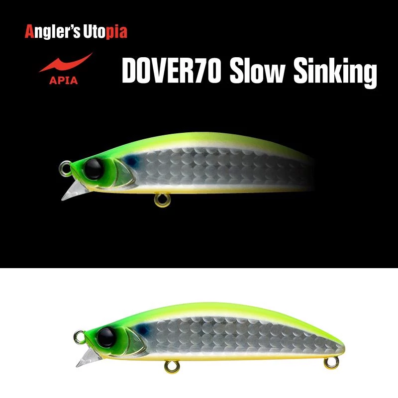 APIA DOVER 70 SLOW SINKING 70mm 10gr 10 LGH Chart Back