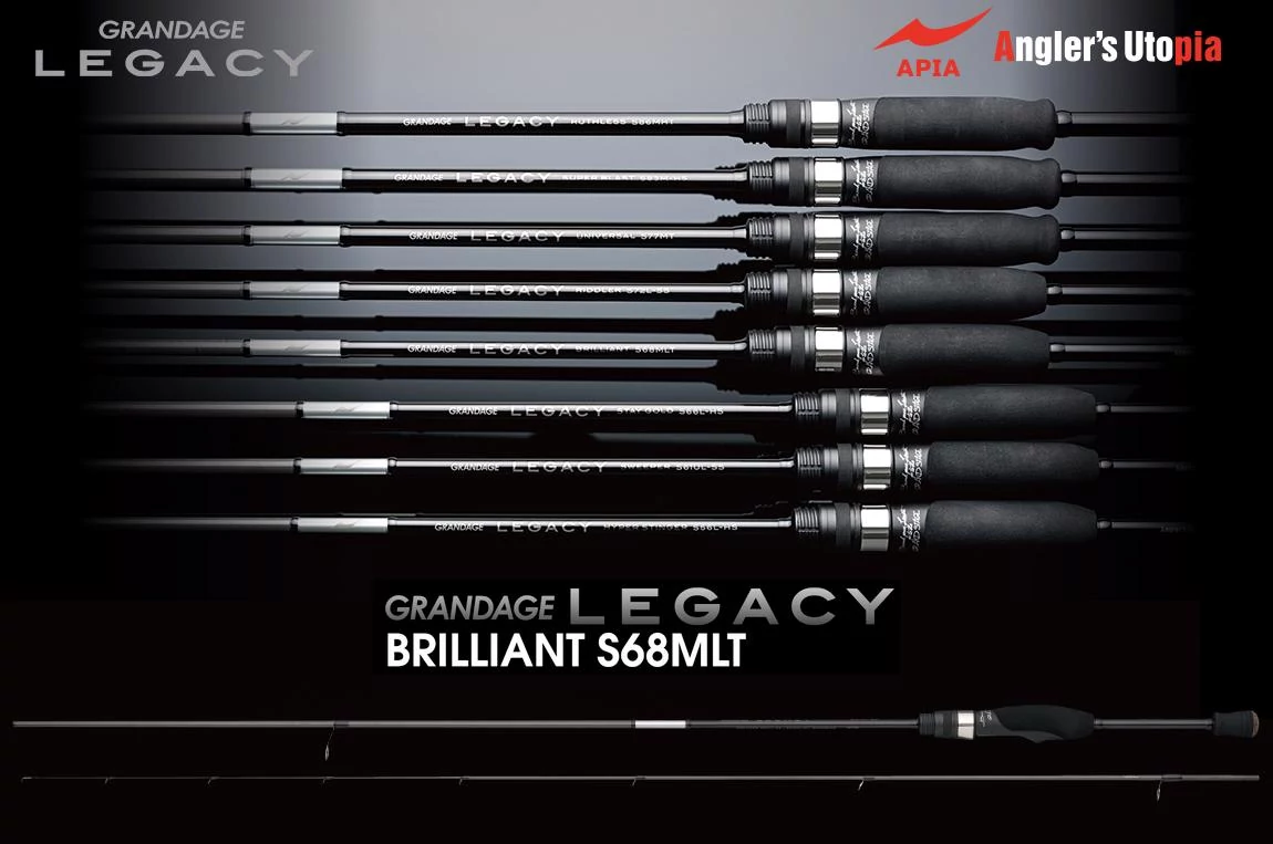 APIA GRANDAGE LEGACY BRILLIANT S68MLT 2.03m 1-10gr horgászbot