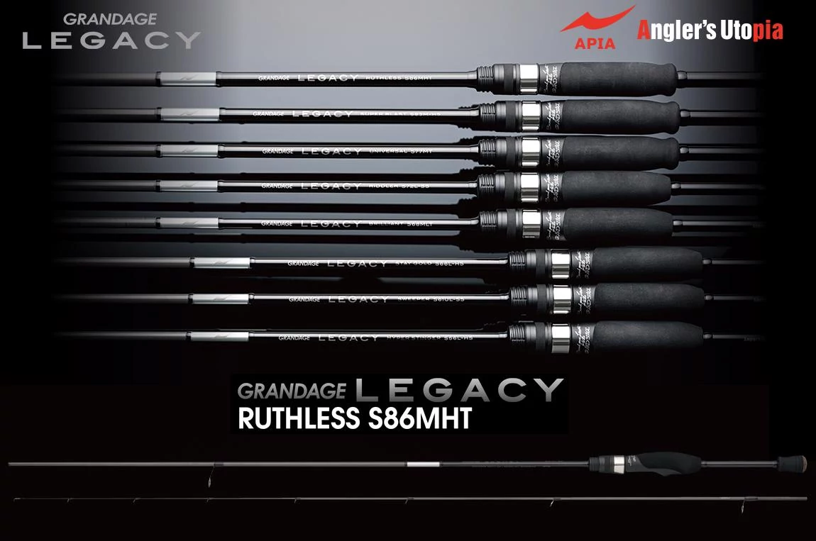 APIA GRANDAGE LEGACY RUTHLESS S86MHT 2.59m 2-18gr horgászbot