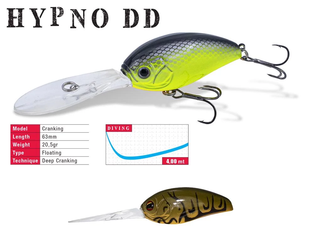 HYPNO-DD DEEP DIVE F 6.3cm 20.5gr Brown Craw