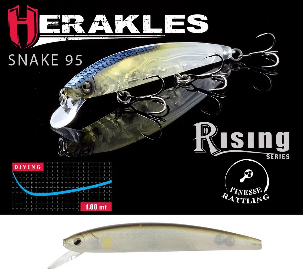 SNAKE 95SP 9.5cm 9gr Ghost Ayu