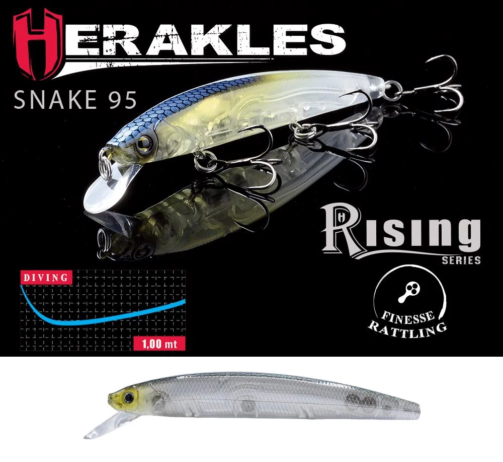 SNAKE 95SP 9.5cm 9gr Ghost Bait