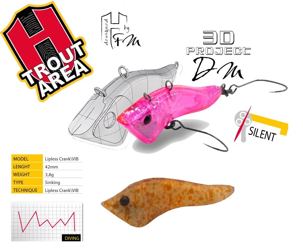 HYBRID S 4.2cm 3.8gr Ghost Pellet Glow