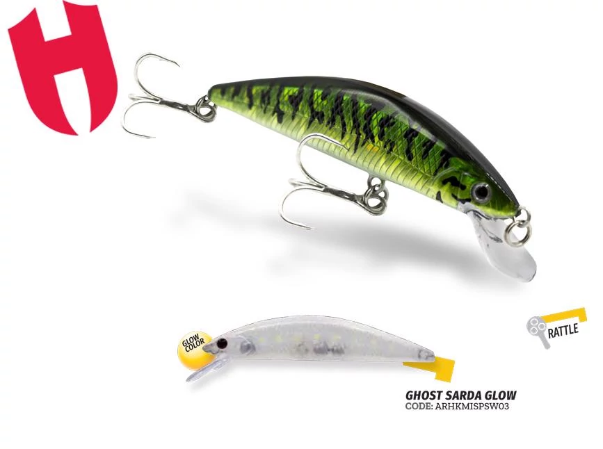 MIZU 70SP SW 7.0cm 4.8gr Ghost Sarda Glow