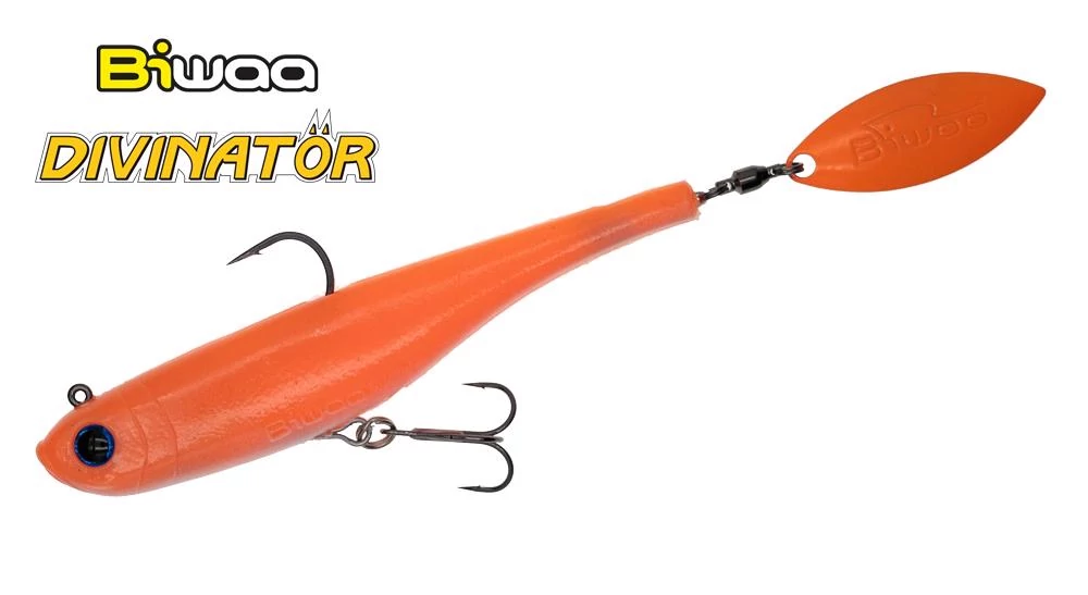 BIWAA DIVINATOR JUNIOR 14cm 22gr 102 UV Orange