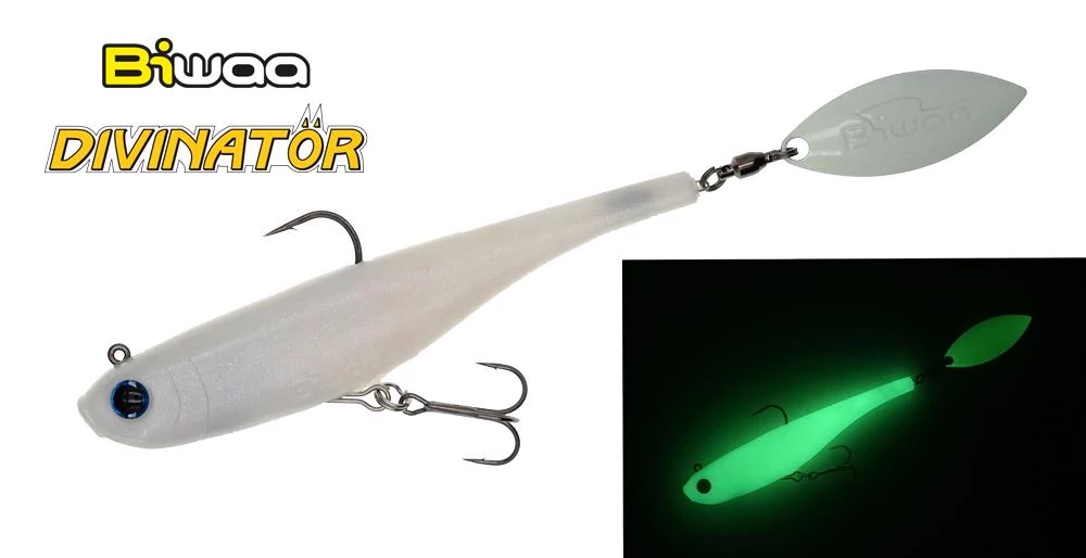 BIWAA DIVINATOR JUNIOR 14cm 22gr 104 UV White
