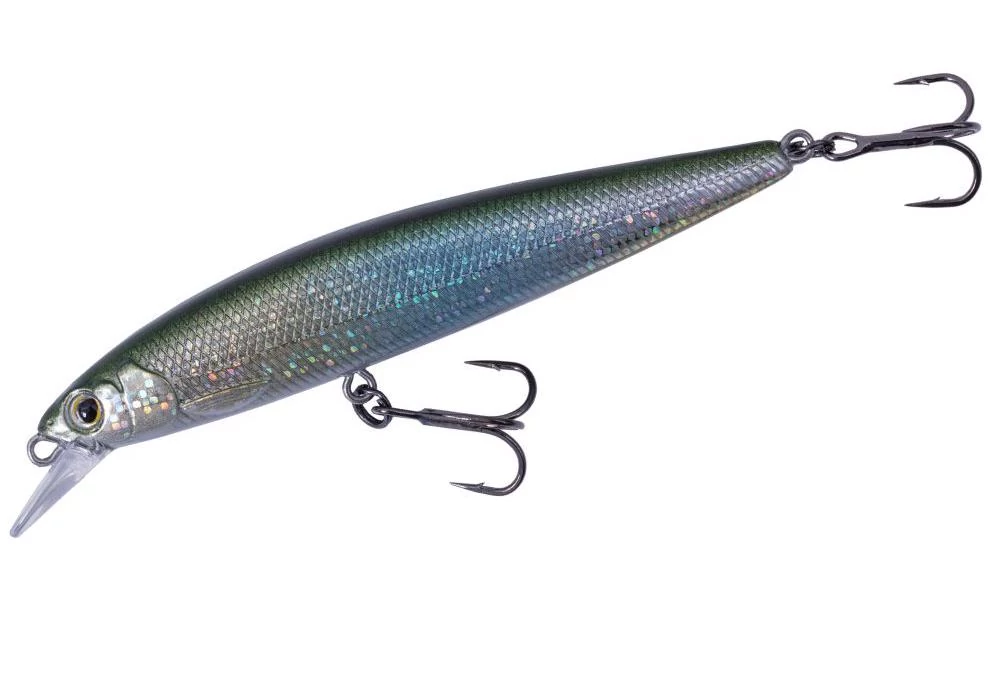 MAJOR CRAFT CEANA JERKBAIT 90SPS SHALLOW 9cm 10gr #002 Green Back Silver