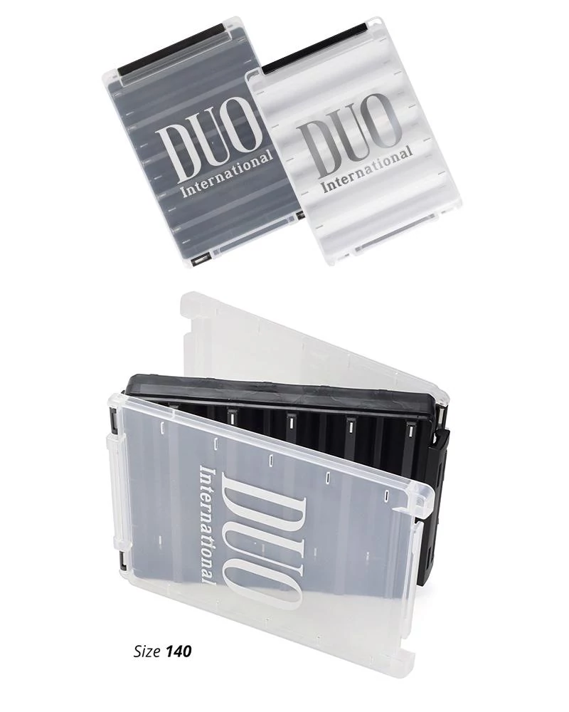 DOBOZ DUO REVERSE LURE CASE 140 20.5x14.5x4cm White/Silver Logo