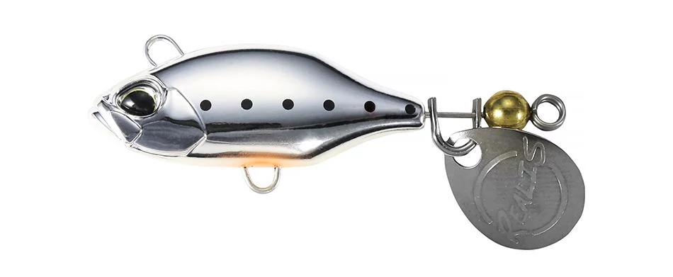 DUO REALIS SPIN 38 SW 3.8cm 11gr MCC3515 UV Silver Shirasu