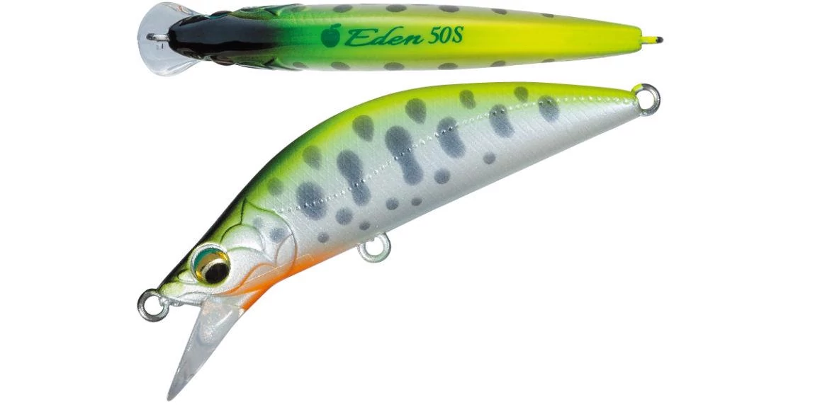 MAJOR CRAFT FINETAIL EDEN 45S 4.5cm 3.7gr #014 Pearl Chart Yamame