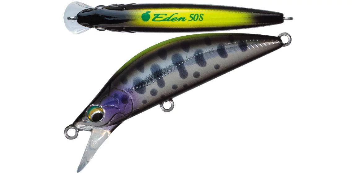 MAJOR CRAFT FINETAIL EDEN 45SS 4.5cm 3.0gr #016 CM Monochrome Yamame