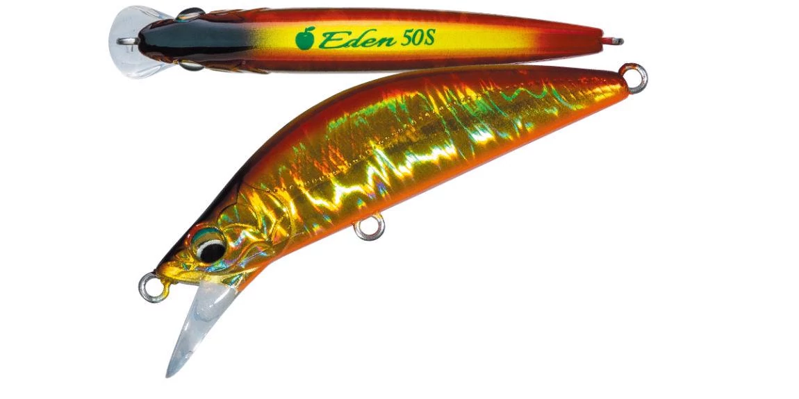MAJOR CRAFT FINETAIL EDEN 60S 6cm 5.7gr #015 Laser Red Gold