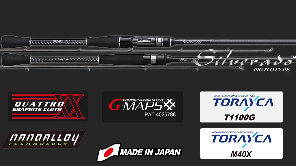 Graphiteleader SILVERADO PROTOTYPE 20GSILPC-762ML-HS CAST FAST 2.29m 3-15gr Medium Light horgászbot