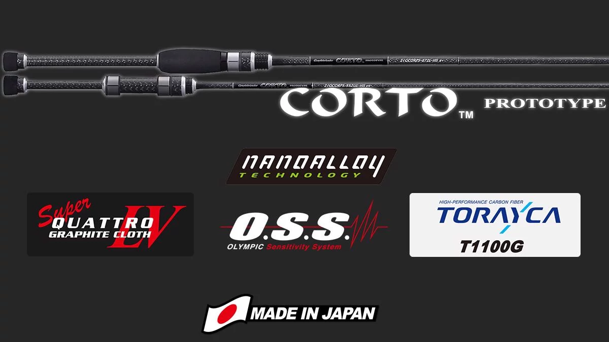 Graphiteleader CORTO PROTOTYPE 22GCORPS-782ML-HS 2.34m FAST 20gr Medium Light horgászbot
