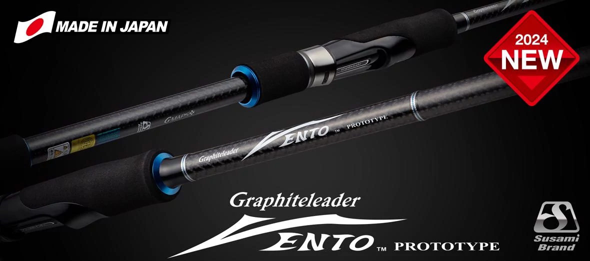 Graphiteleader VENTO PROTOTYPE GVENPS-962M R-FAST 2.9m 60gr Medium Light horgászbot