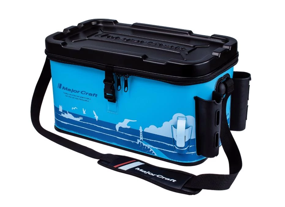 MAJOR CRAFT TACKLE BAG MTB-40 EVA PERGETŐ TÁSKA 42*26*30cm Ocean Blue