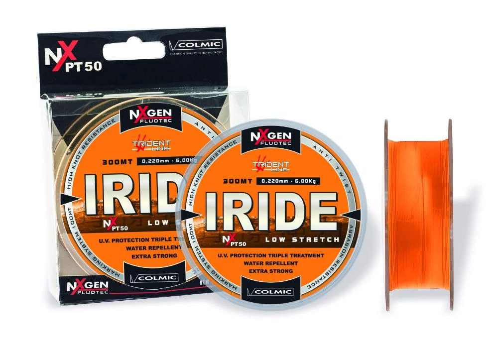 COLMIC IRIDE PT50 300m 0.30mm Orange Fluo