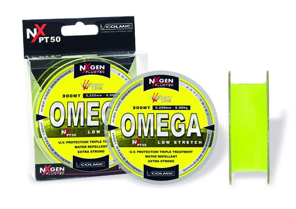 COLMIC OMEGA PT50 300m 0.30mm Yellow Fluo