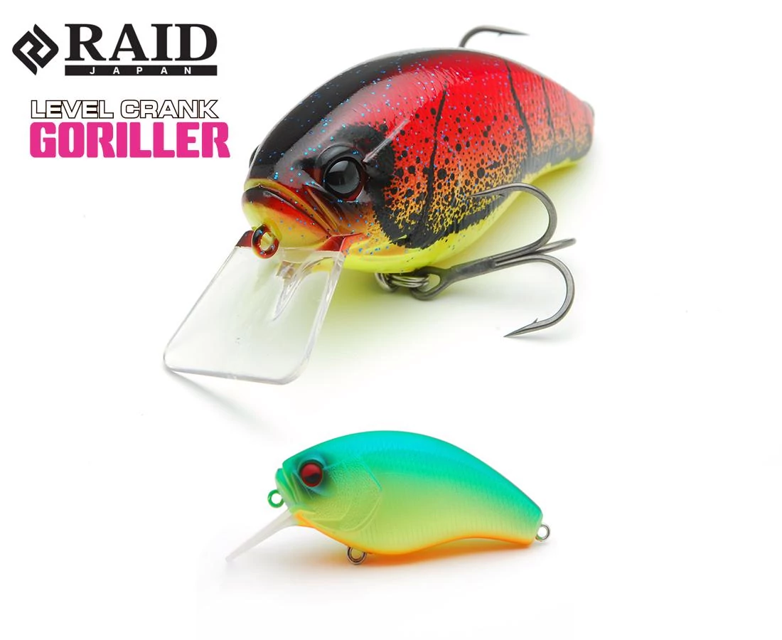 RAID LEVEL CRANK GORILLER 66mm 17.5gr 017 Shimanashi Tiger