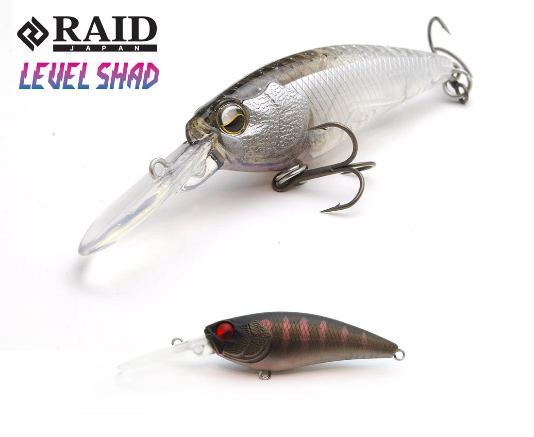 RAID LEVEL SHAD 50.3mm 4.3gr Su 031 Smoke Gill