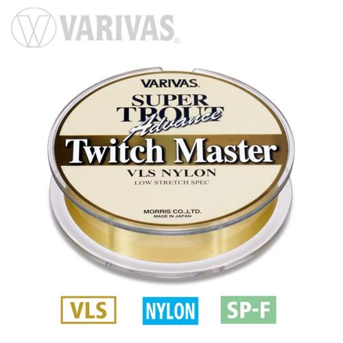 VARIVAS SUPER TROUT TWITCH MASTER 100m 0.165mm 5lb Gold