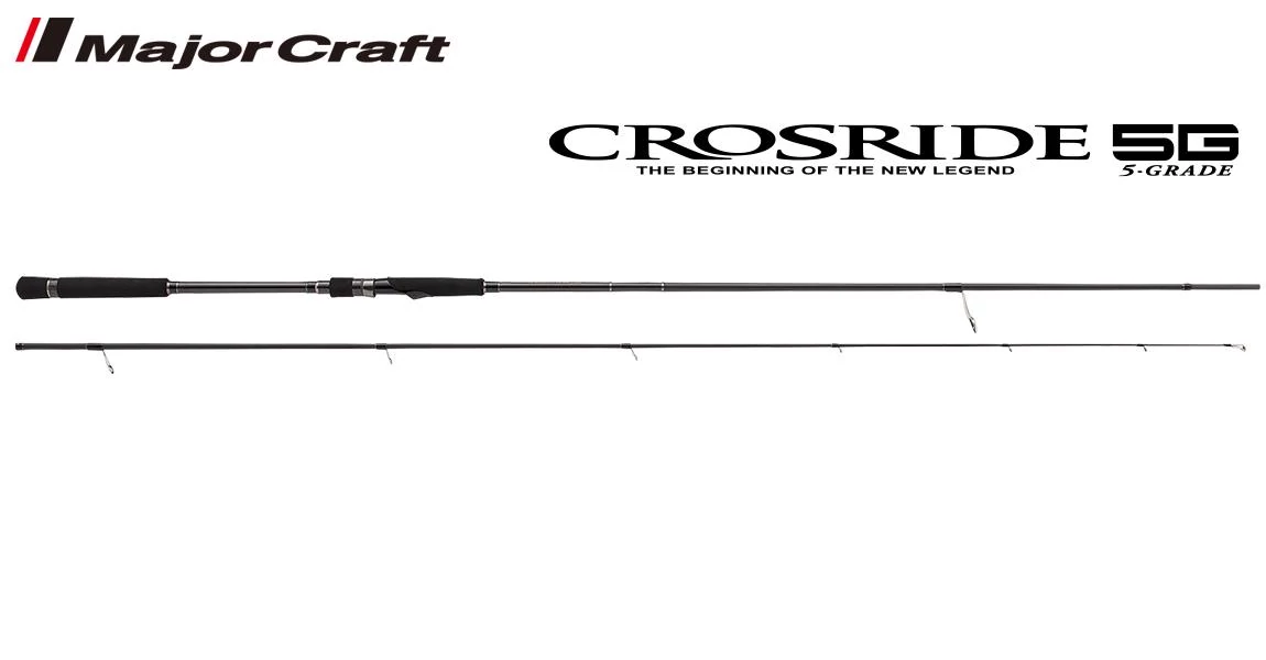 MAJOR CRAFT CROSRIDE 5G XR5-942ML/LSJ R.FAST 2.84m 10-40gr horgászbot