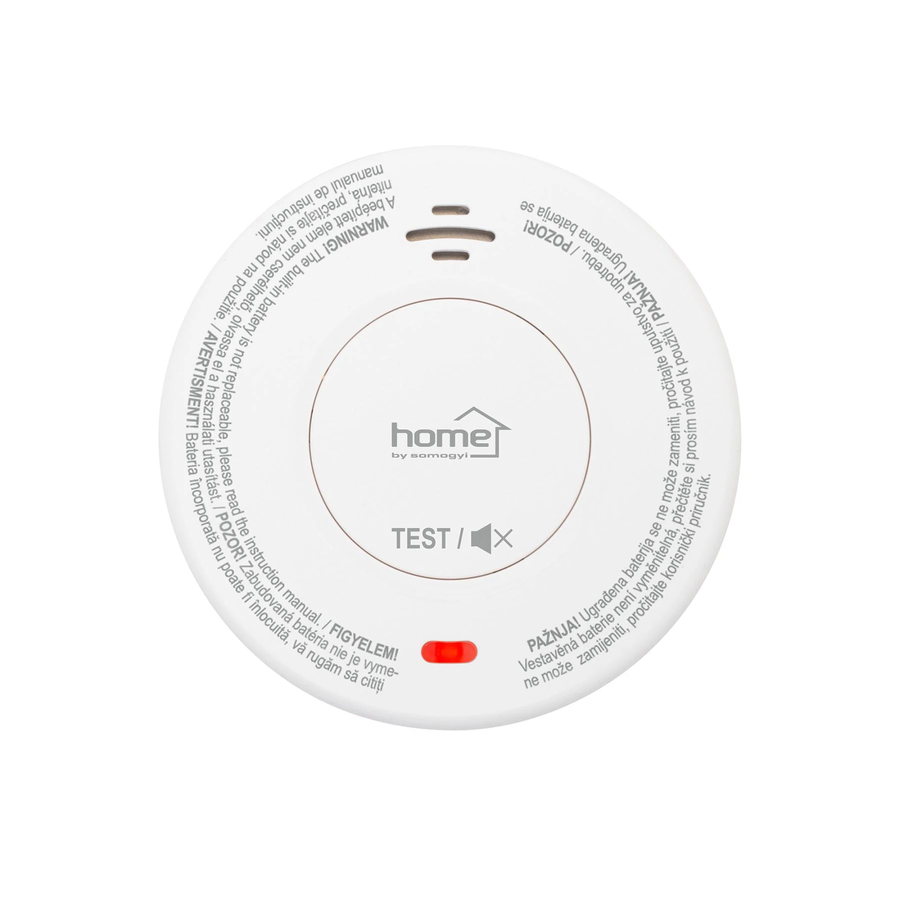 Home SMO11 optikai füstérzékelő, 10 év elem élettartam (SMO11)