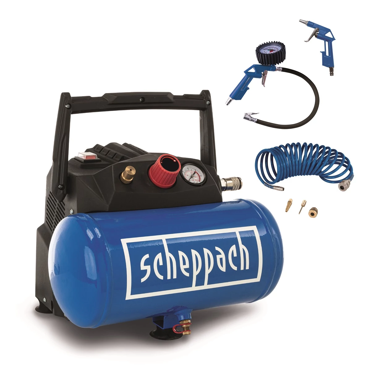 Scheppach HC 06 - olajmentes kompresszor 6 l (5906153901)