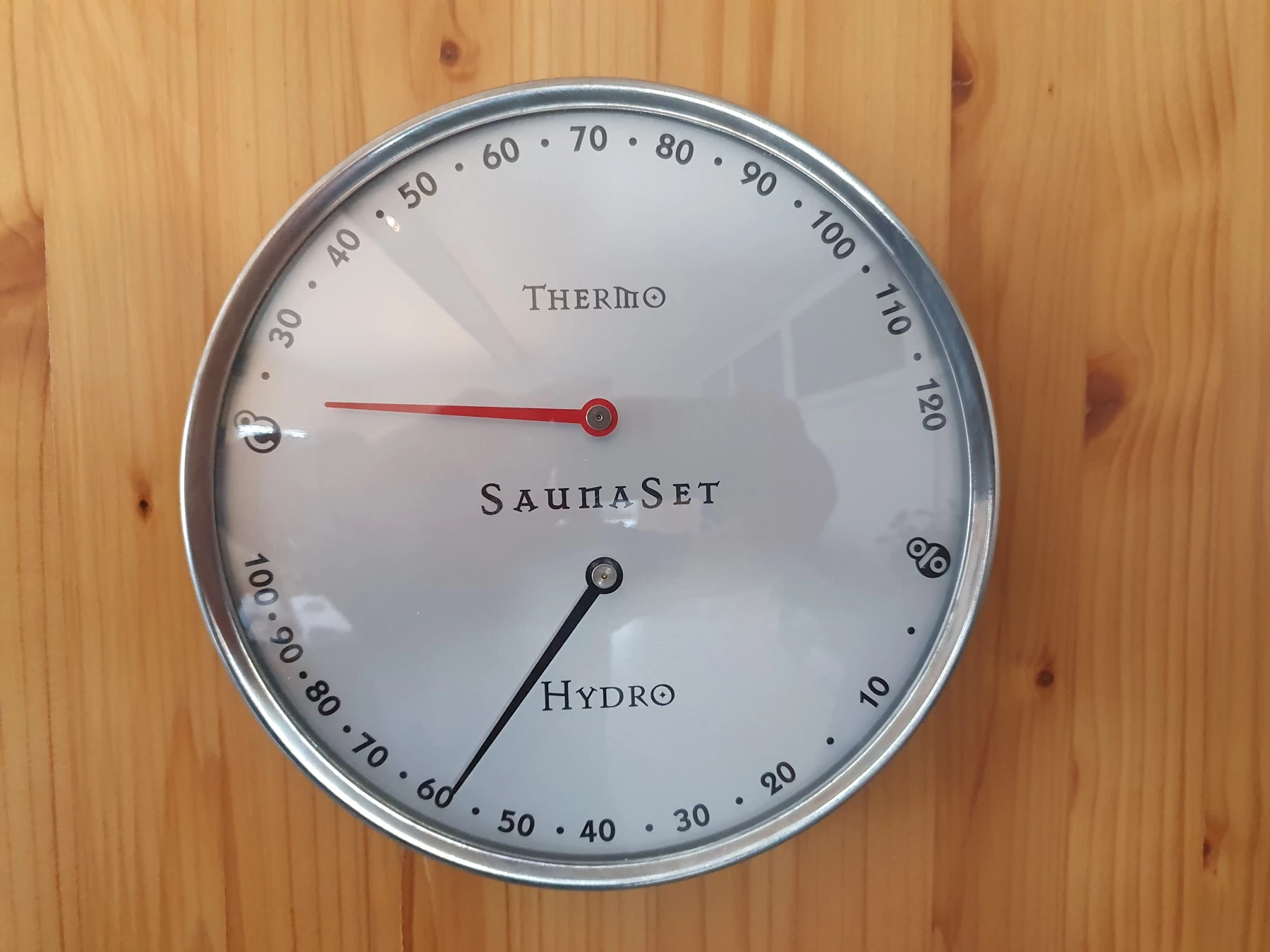 szauna hőmérő / higrométer LANITPLAST 16 cm LG2519